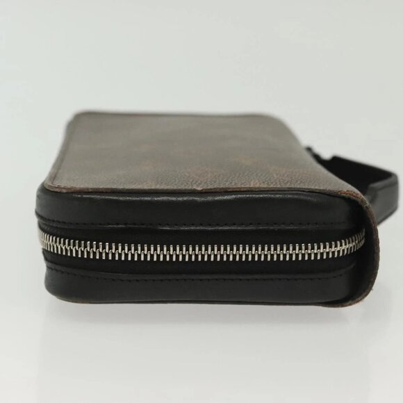LOUIS VUITTON Monogram Macassar Zippy XL Long Wallet M61506 LV Auth 140217 - Picture 8 of 16